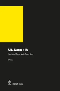 SIA-Norm 118_cover