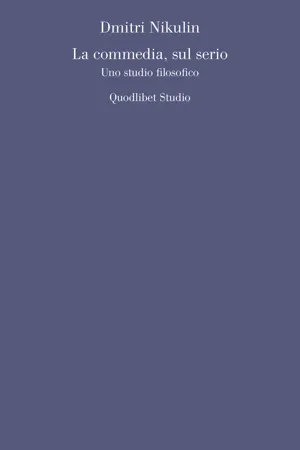 La commedia, sul serio