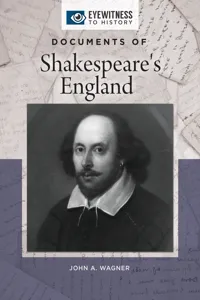 Documents of Shakespeare's England_cover