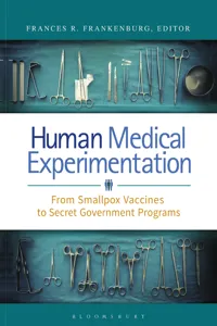 Human Medical Experimentation_cover