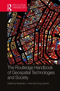 The Routledge Handbook of Geospatial Technologies and Society_cover