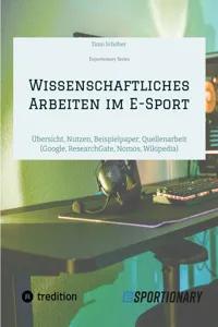 Wissenschaftliches Arbeiten im E-Sport_cover