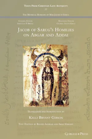 Jacob of Sarug's Homilies on Abgar and Addai