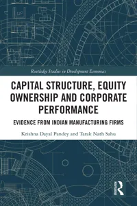 Capital Structure, Equity Ownership and Corporate Performance_cover