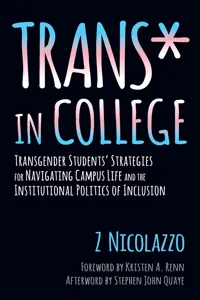 Trans* in College_cover