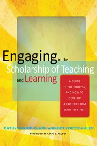 Engaging in the Scholarship of Teaching and Learning_cover