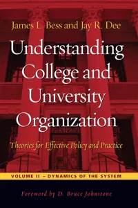 Understanding College and University Organization_cover