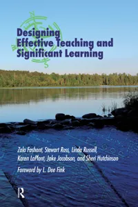 Designing Effective Teaching and Significant Learning_cover