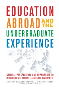 Education Abroad and the Undergraduate Experience_cover