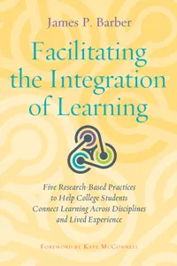 Facilitating the Integration of Learning_cover