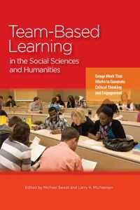 Team-Based Learning in the Social Sciences and Humanities_cover