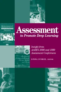 Assessment to Promote Deep Learning_cover