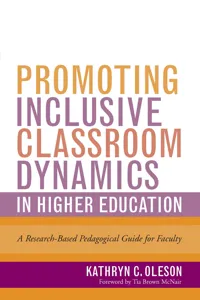 Promoting Inclusive Classroom Dynamics in Higher Education_cover