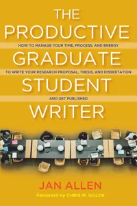 The Productive Graduate Student Writer_cover