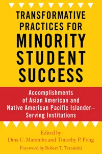 Transformative Practices for Minority Student Success_cover