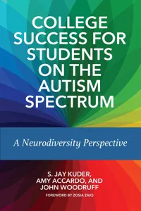 College Success for Students on the Autism Spectrum_cover