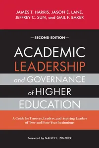 Academic Leadership and Governance of Higher Education_cover