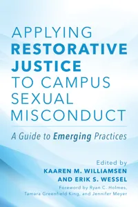 Applying Restorative Justice to Campus Sexual Misconduct_cover