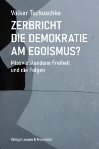 Zerbricht die Demokratie am Egoismus_cover