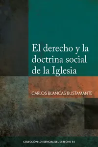 El derecho y la doctrina social de la Iglesia_cover