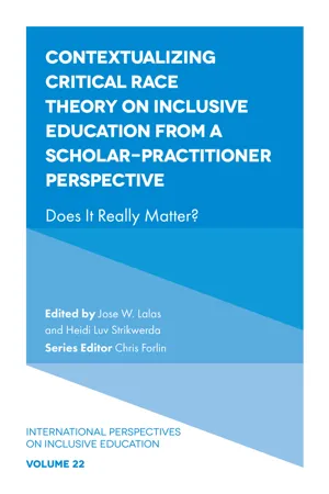 Contextualizing Critical Race Theory on Inclusive Education from A Scholar-Practitioner Perspective