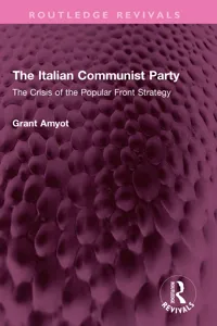 The Italian Communist Party_cover