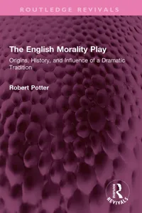 The English Morality Play_cover