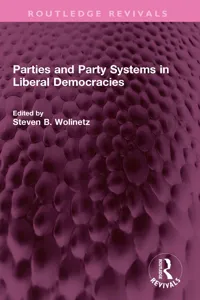 Parties and Party Systems in Liberal Democracies_cover