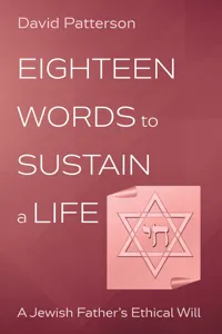 Eighteen Words to Sustain a Life_cover