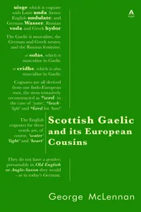 Scottish Gaelic and its European Cousins_cover