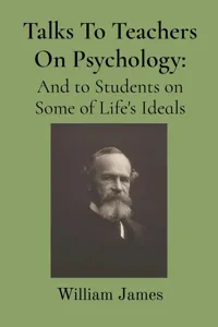 Talks To Teachers On Psychology:_cover