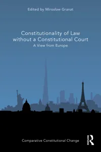 Constitutionality of Law without a Constitutional Court_cover