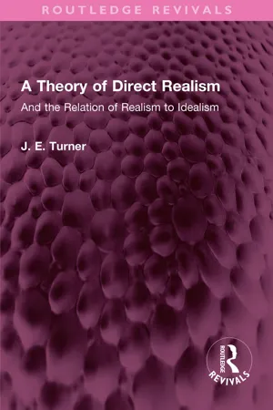 A Theory of Direct Realism