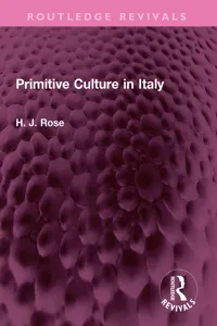 Primitive Culture in Italy_cover