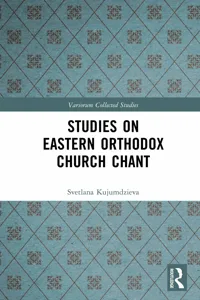 Studies on Eastern Orthodox Church Chant_cover