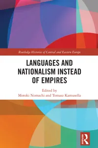 Languages and Nationalism Instead of Empires_cover