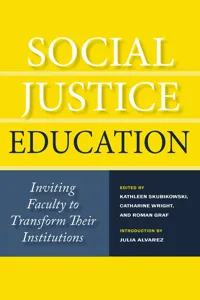 Social Justice Education_cover