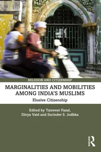 Marginalities and Mobilities among India's Muslims_cover