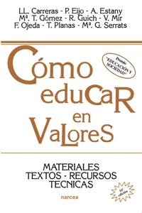 Cómo educar en valores_cover