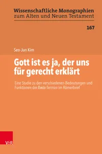 Gott ist es ja, der uns für gerecht erklärt_cover