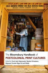 The Bloomsbury Handbook of Postcolonial Print Cultures_cover