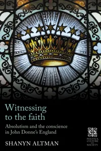 Witnessing to the faith_cover