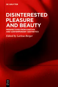 Disinterested Pleasure and Beauty_cover