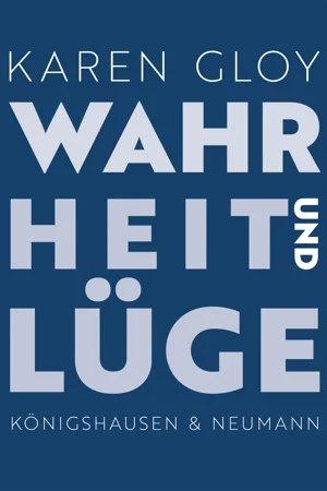 Wahrheit und Lüge