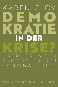 Demokratie in der Krise?_cover