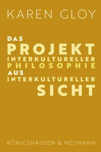 Das Projekt interkultureller Philosophie aus interkultureller Sicht_cover