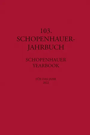 Schopenhauer Jahrbuch