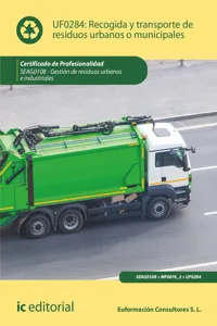 Recogida y Transporte de Residuos Urbanos o Municipales. SEAG0108_cover