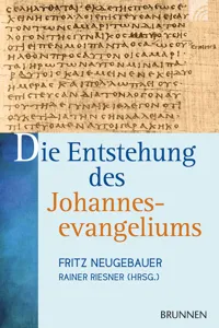 Die Entstehung des Johannesevangeliums_cover