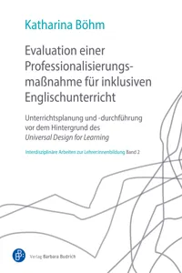 Evaluation einer Professionalisierungsmaßnahme für inklusiven Englischunterricht_cover